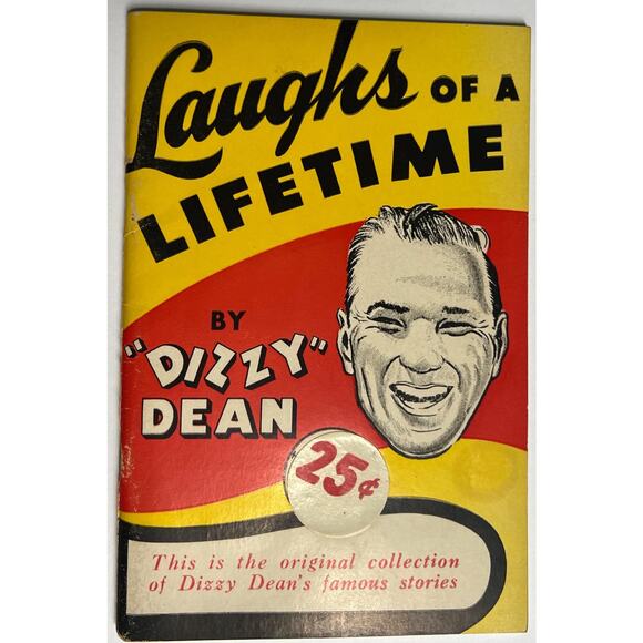 1952 Dizzy Dean Laughs of a Lifetime Booklet St. Louis Cardinals Gashouse Gang - Picture 1 of 5